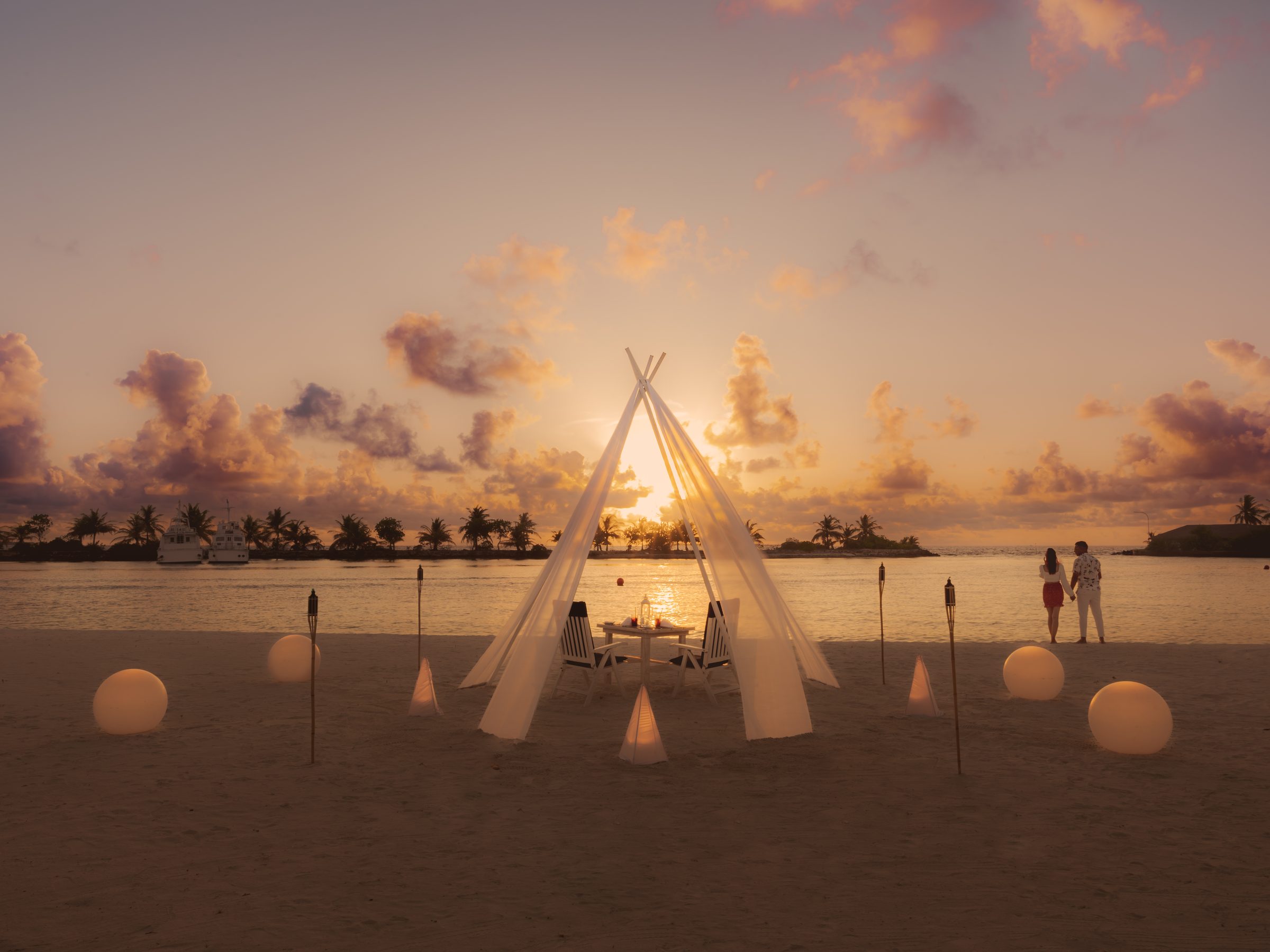 Candlelit Beach Dinner