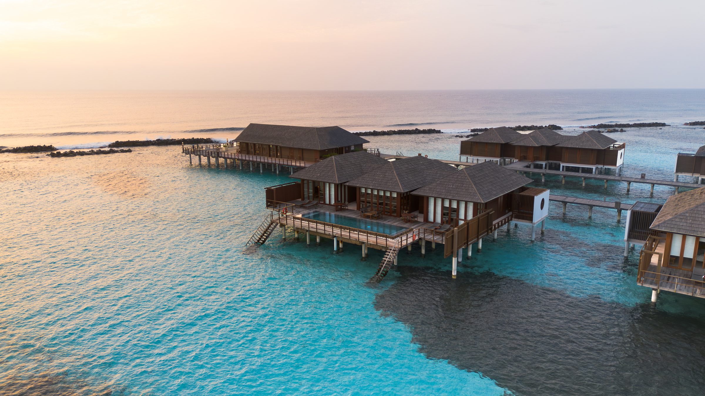 Two Bedroom Ocean Suite with Pool